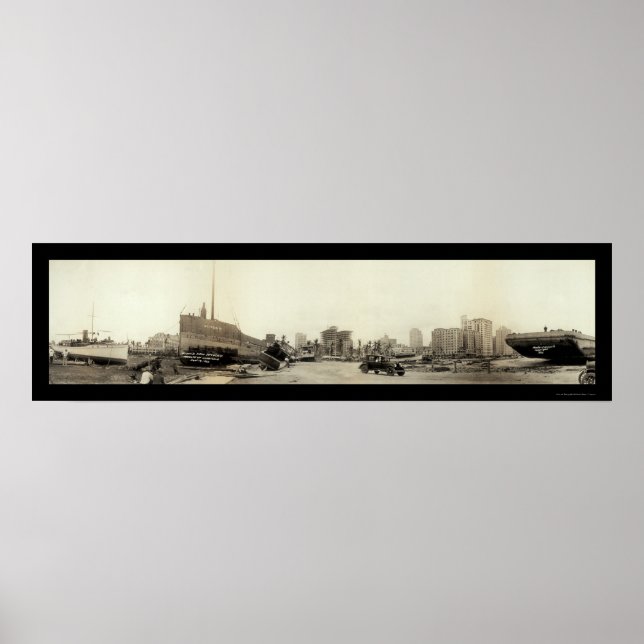 Orkanen i Miami Photo 1926 Poster (Framsidan)