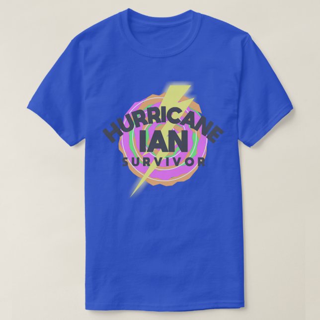 Orkanen Ian Survivor 1 T Shirt (Design framsida)