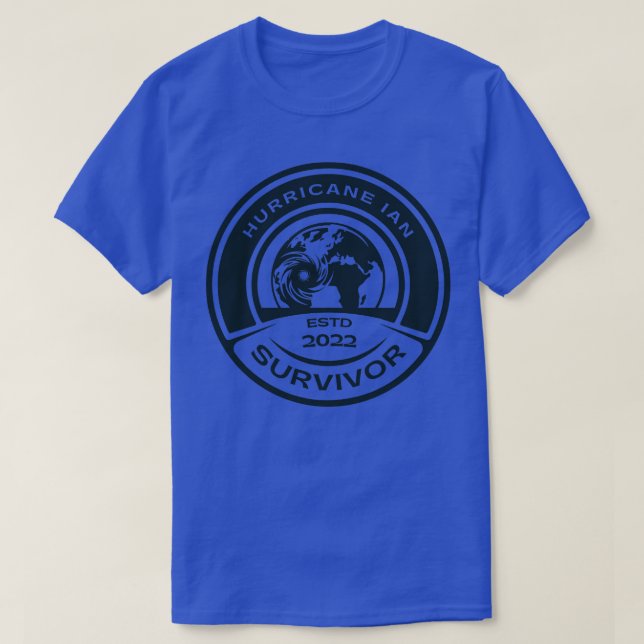 Orkanen Ian Survivor 2 T Shirt (Design framsida)