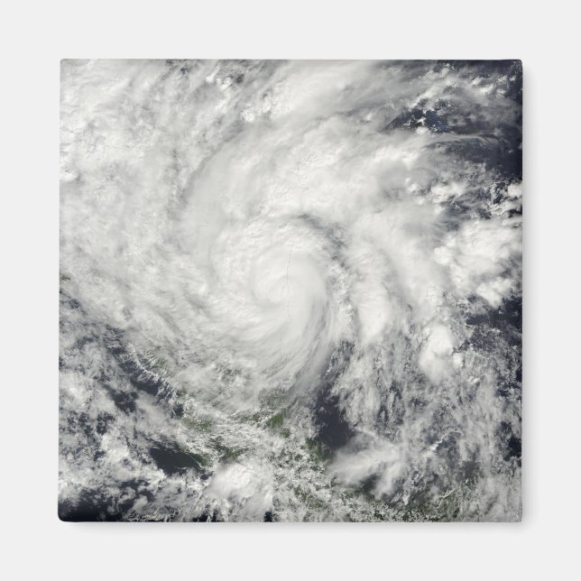 Orkanen Ida över Nicaragua Magnet (Framsidan)