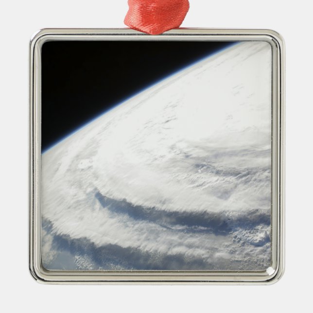 Orkanen Ike 2 Julgransprydnad Metall (Framsidan)