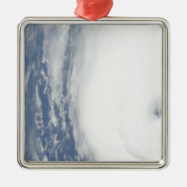 Orkanen Ike 9 Julgransprydnad Metall (Framsidan)