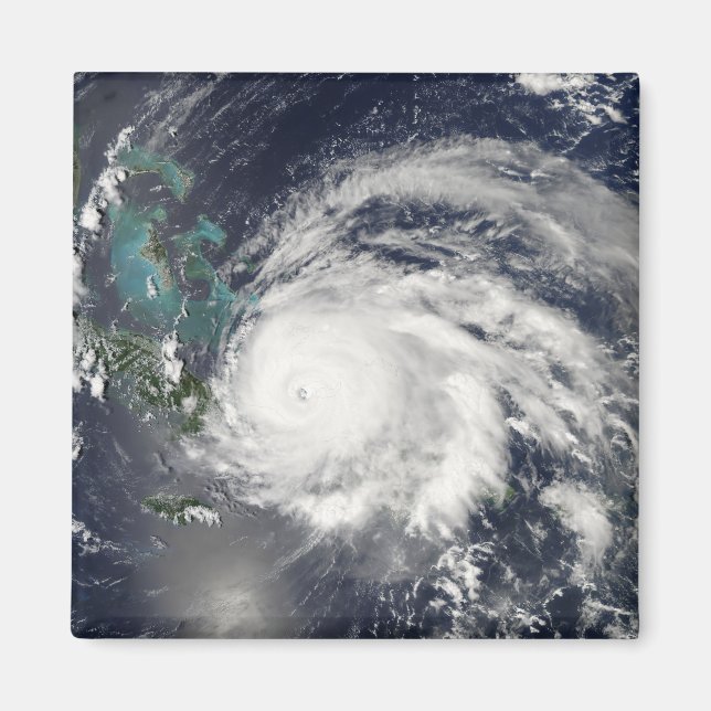 Orkanen Ike över Kuba, Hispaniola Magnet (Framsidan)