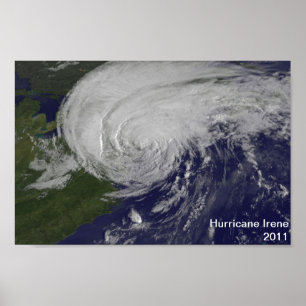 Orkanen Irene 2011 Poster