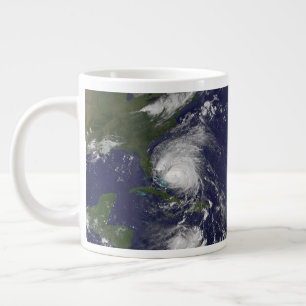 Orkanen Irenes Flytta genom Bahamas. Jumbo Mugg