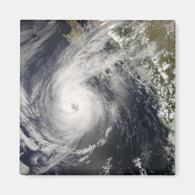 Orkanen Norbert från Mexiko 2 Magnet (Framsidan)