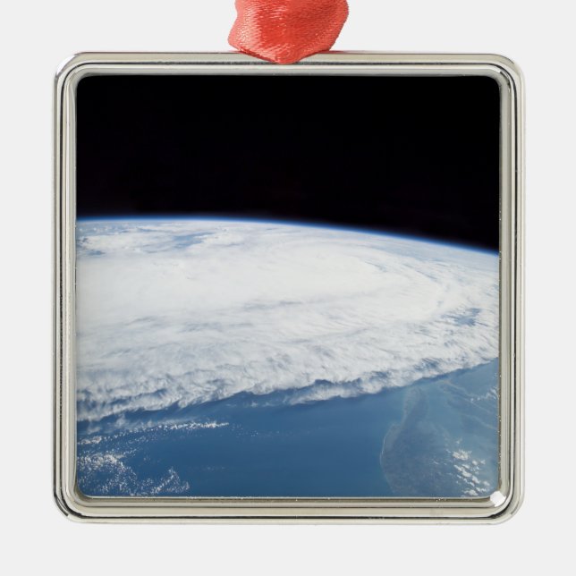 Orkanen Ophelia Julgransprydnad Metall (Framsidan)