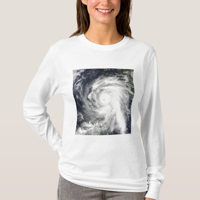 Orkanen Rick sydväst om Baja California T Shirt (Framsida)