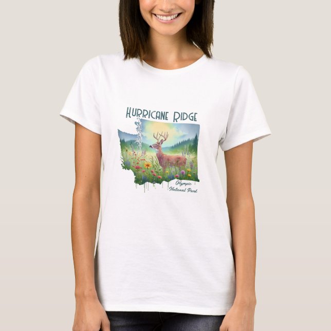 Orkanen Ridge nationalpark Souvenir Gift T Shirt (Framsida)