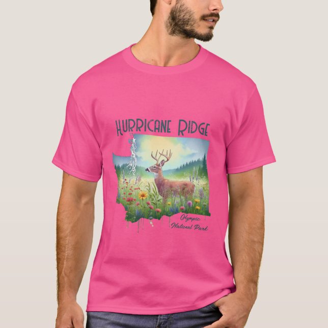 Orkanen Ridge nationalpark Souvenir Gift T Shirt (Framsida)