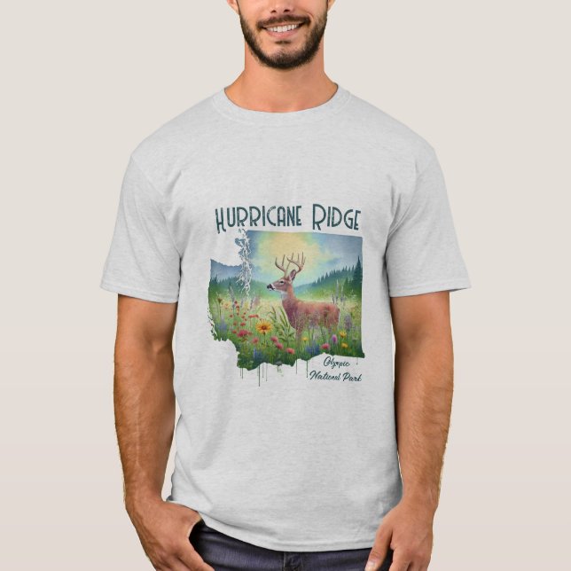 Orkanen Ridge nationalpark Souvenir Gift T Shirt (Framsida)