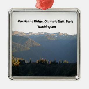 Orkanen Ridge, Olympic National Park, WA Julgransprydnad Metall