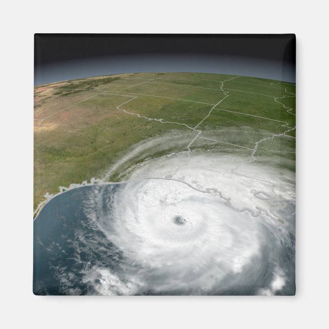 Orkanen Rita 2 Magnet (Framsidan)