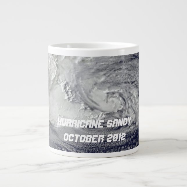 Orkanen Sandy Jumbo Mugg (Framsidan)