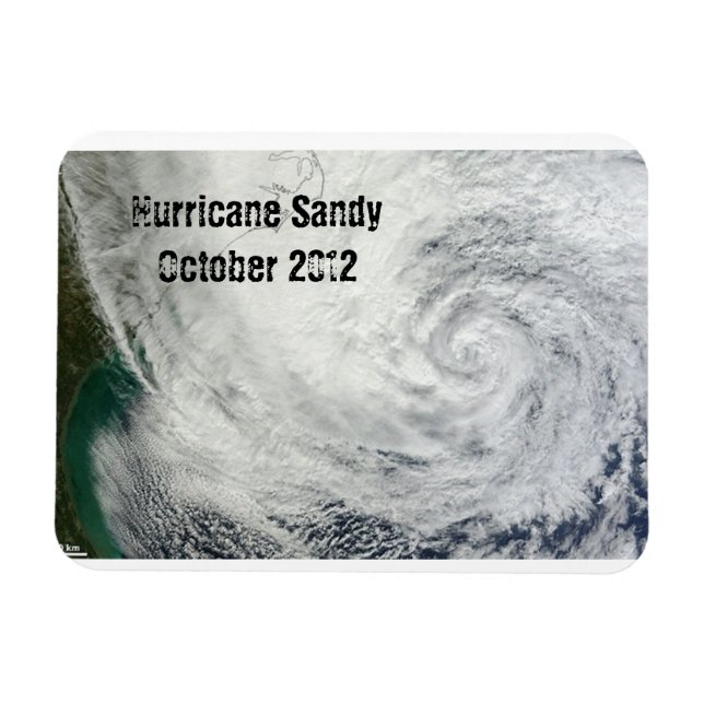 Orkanen Sandy Magnet (Horisontell)