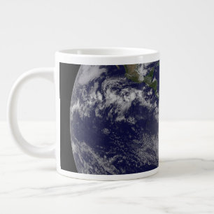 Orkanen Sandy vid USA:s Öster Kusten. 2 Jumbo Mugg