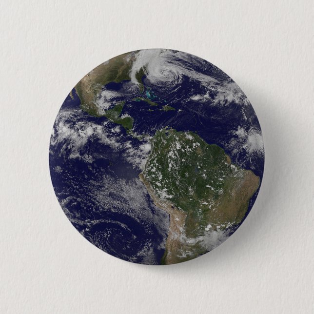 Orkanen Sandy vid USA:s Öster Kusten. 2 Knapp (Framsida)