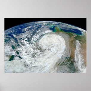 Orkanen Sandy vid USA:s Öster Kusten. 3 Poster