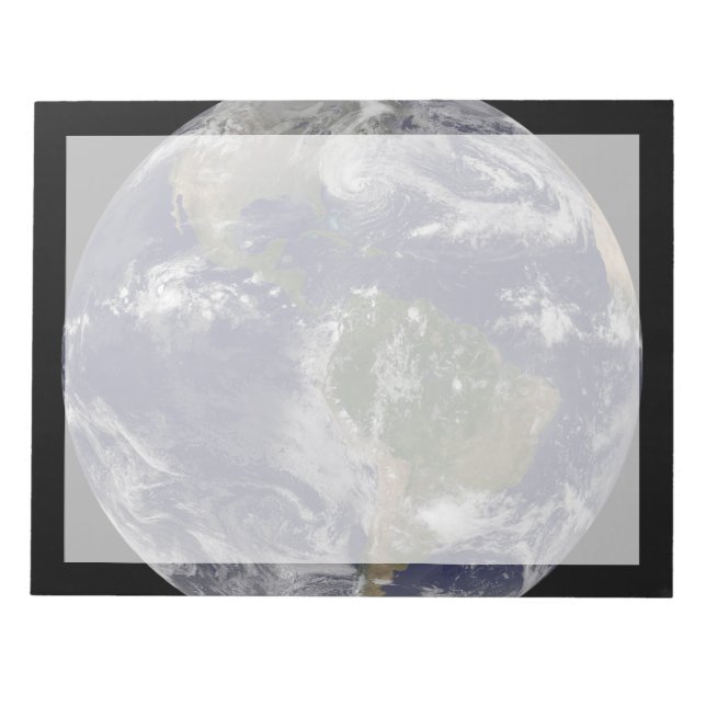 Orkanen Sandy vid USA:s Öster Kusten. Anteckningsblock (Framsida)