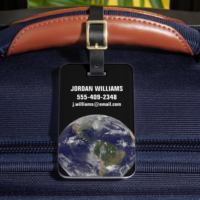 Orkanen Sandy vid USA:s Öster Kusten. Bagagebricka (Framsida Insitu 2)