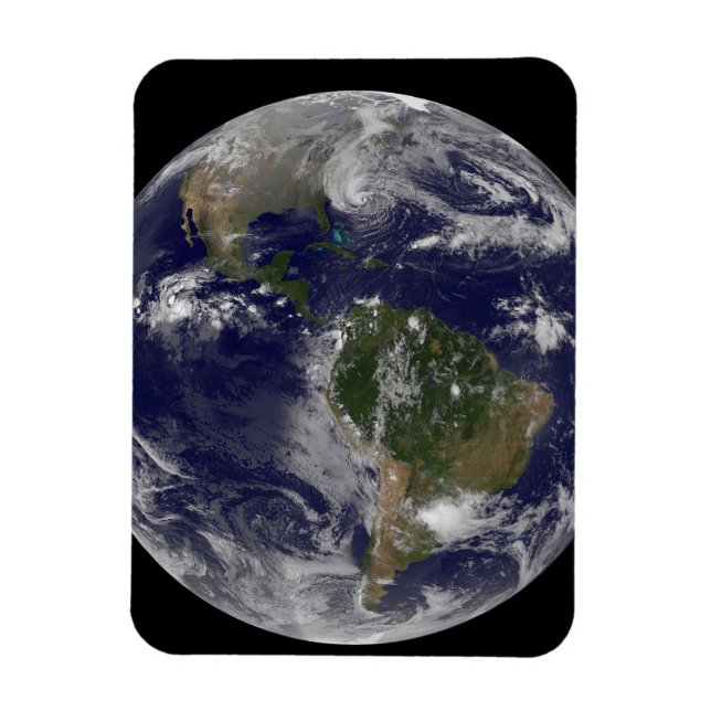 Orkanen Sandy vid USA:s Öster Kusten. Magnet (Vertikal)