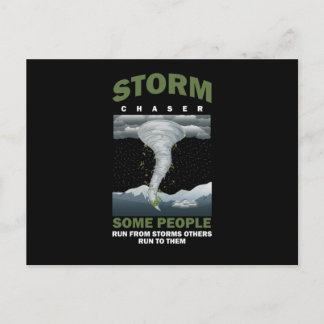 Orkanen Storm Chaser Tornado Chasing Vind Gift Vykort