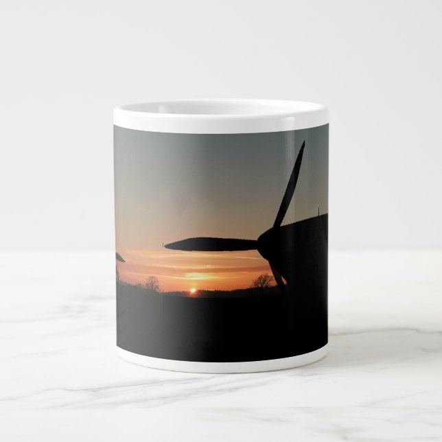 Orkanen Sunset Summer 1940 Jumbo Mugg (Framsidan)