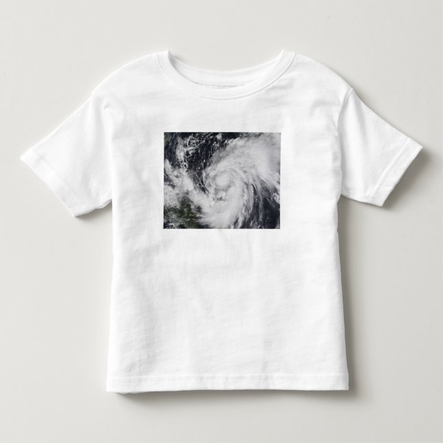 Orkanen Wilma i Atlanten och Västindien Tee Shirt (Framsida)
