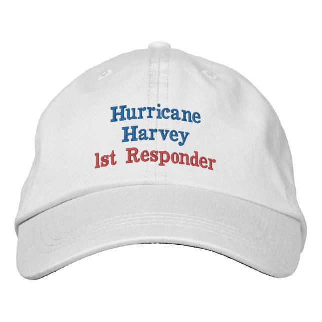 OrkanHarvey 1st Responder Broderad Keps (Framsida)
