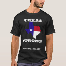 OrkanHarvey Texas stark svart T Shirt