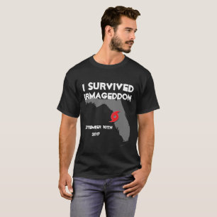 OrkanIrma Florida stark T-tröja Tee