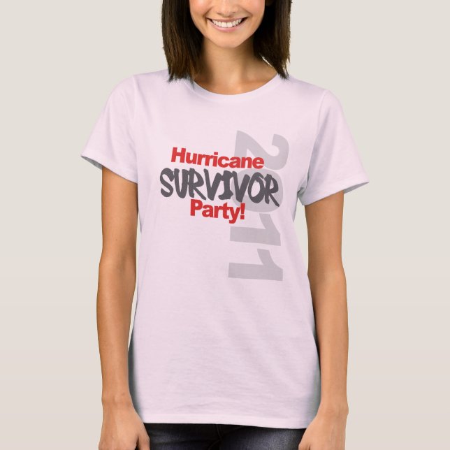 Orkanöverlevnad Party 1011 Tee (Framsida)