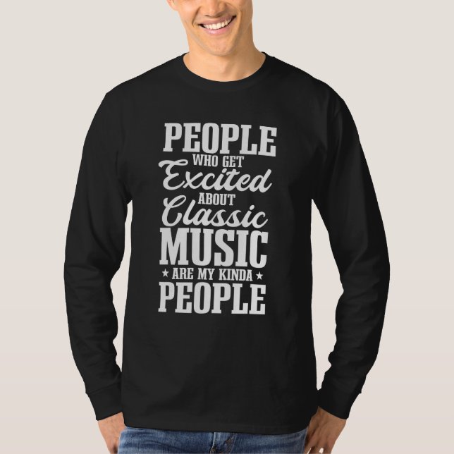 Orkester Dirigent Körledare Maestro Klassisk T Shirt (Framsida)