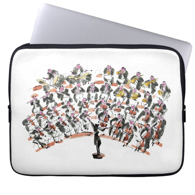 Orkester Laptop Sleeve (Framsidan)
