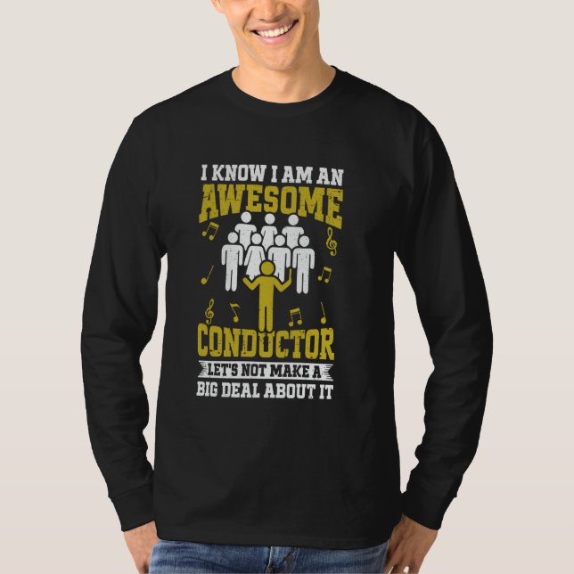 Orkesterdirigent T Shirt (Framsida)