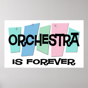 Orkesteren är för evigt poster
