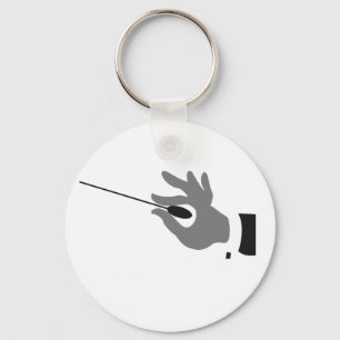 Orkesterledare Keychain Nyckelring