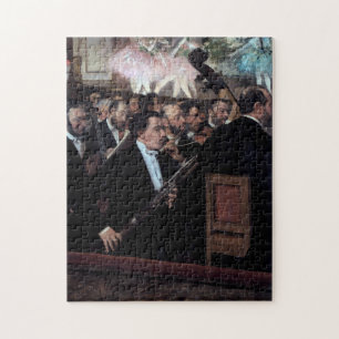 Orkestern på opera, Edgar Degas Pussel