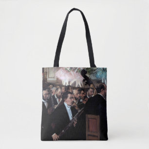 Orkestern vid operan, Edgar Degas Tygkasse