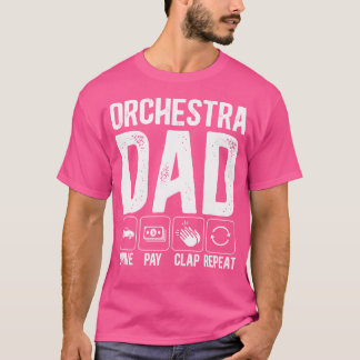 Orkesterpappa Kör Betala Klappa Pappa Till En Orke T Shirt