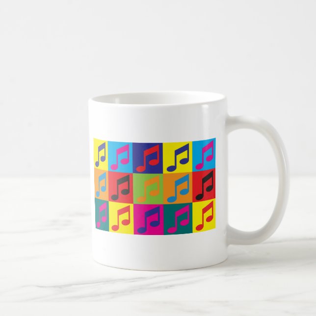 Orkesterpopkonst Kaffemugg (Höger)