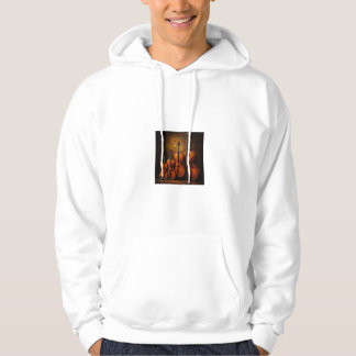 Orkestral elegans: Violinfamiljen på scenporträtt Hoodie