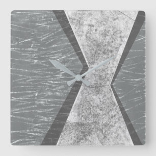 Orkestrerad geometri IV Fyrkantig Klocka