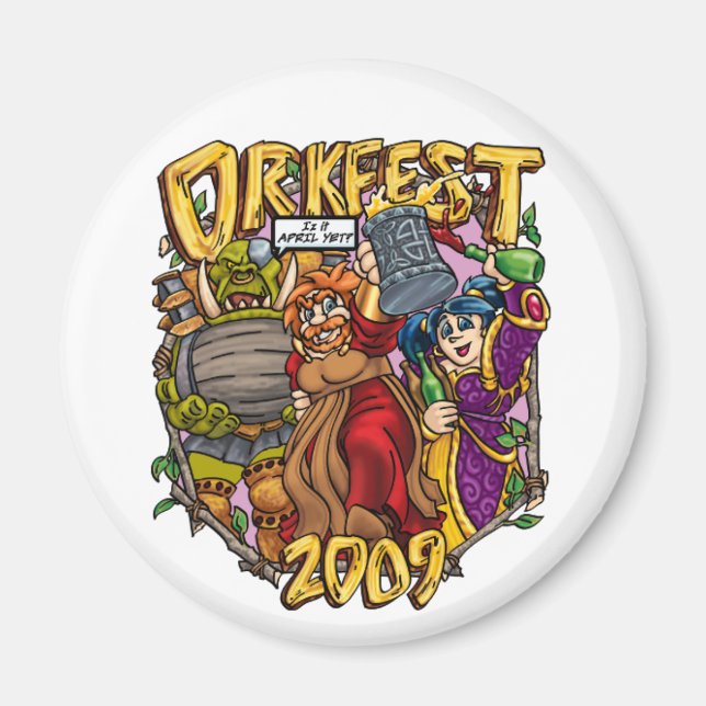OrkFest'09 Magnet (Framsidan)