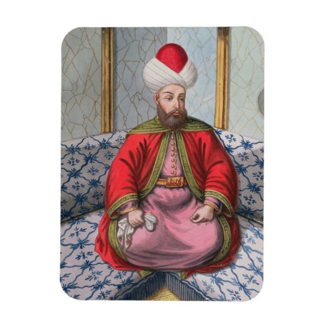 Orkhan (1288-1359), Sultan 1326-59, från "A Series Magnet (Vertikal)