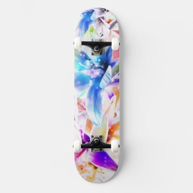 Orkidé 1 Skateboard (Framsida)