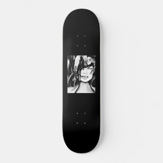 Orkidé och spök skateboarddäck av Samira Sperry Mini Skateboard Bräda 18,5 Cm