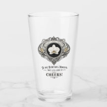 orkidé skål dryck glas
