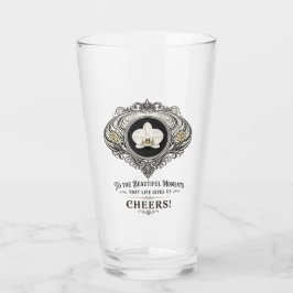 orkidé skål dryck glas