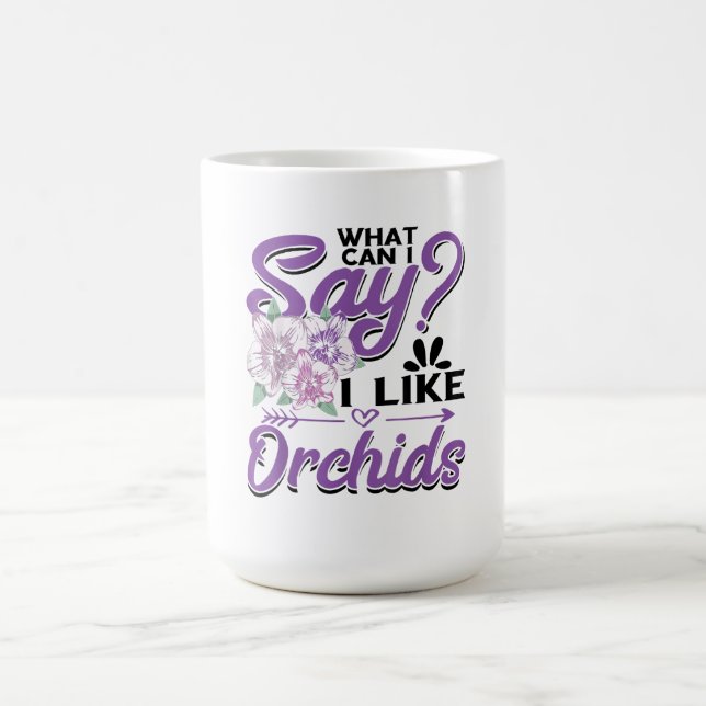 Orkidé Trädgårdsskötsel Kaffemugg (Center)